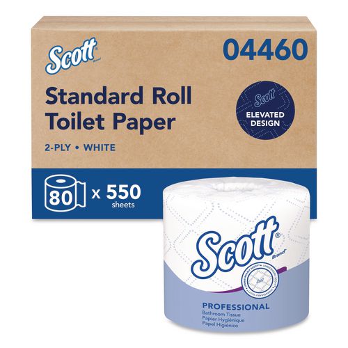 Scott® Standard Roll Toilet Paper, 2ply