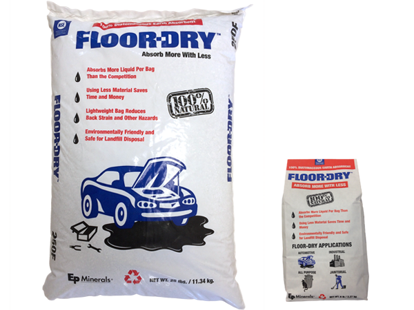 Floor Dry - Granular Sorbent, 25lb Bag