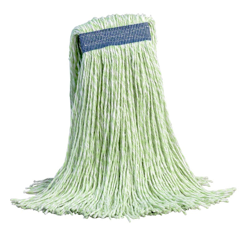 MicroPet™ Cut-End Wet Mop Narrow Band, Green, 32 oz