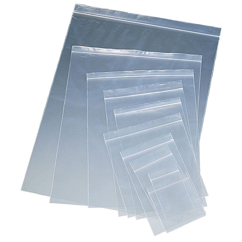 8” x 10” x 2mil Clear Reclosable Bags