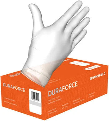 Duraforce Latex Examination Gloves PF/MG