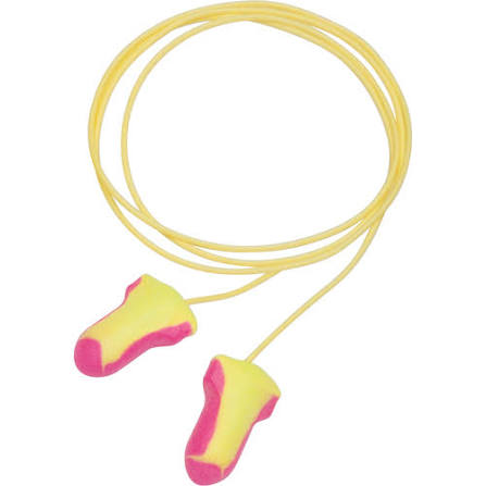 Howard Leight™ Laser Lite® Multi-Colour Foam Earplugs, Corded