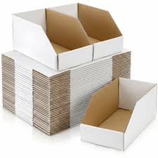 White Bin Box - 6"W x 12"L x 4.5"H