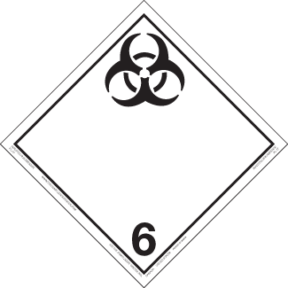Hazard Class 6.2 – Infectious Substances, Tagboard