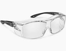 98 Series XL OTG Safety Glasses, Clear Lens