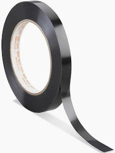12mm x 55m Black Strapping Tape