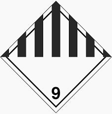 Hazard Class 9 – Miscellaneous Dangerous Goods, Tagboard