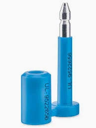 High Security Bolt Seals, Blue