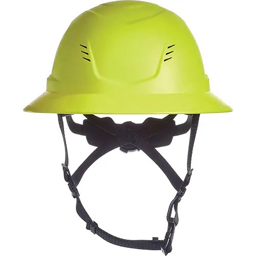 MSA V-Gard H2® Full Brim Safety Helmet, High Vis Yellow