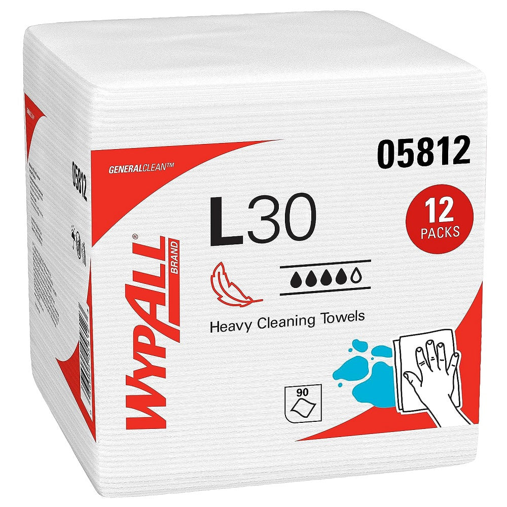 WypAll® L30 Towel 1/4 Fold