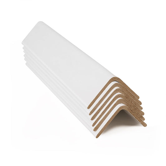 2" x 2" x 48" x .160 White Corner Board