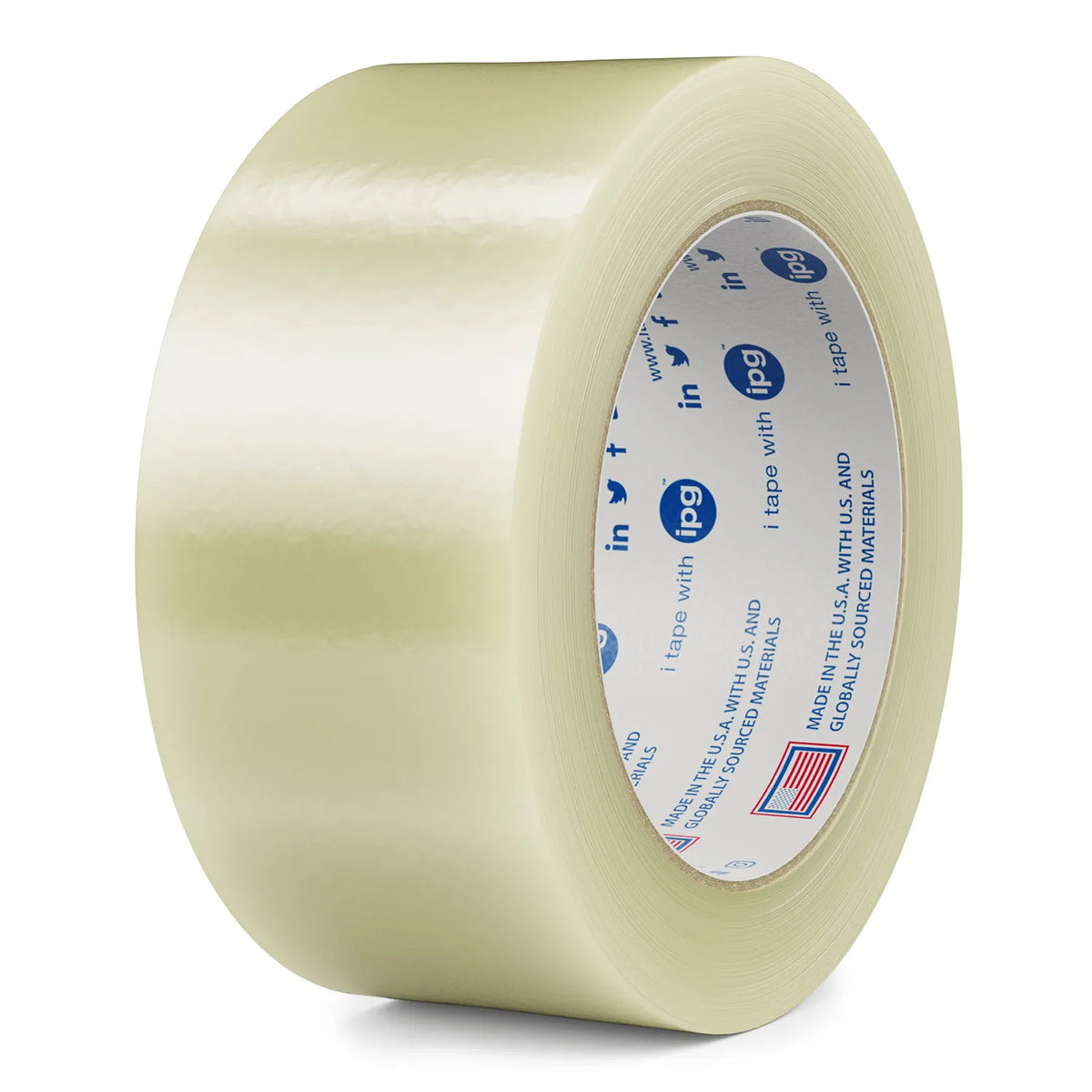 IPG 6151QT Clear Freezer Temp Tape 48mm x 100m
