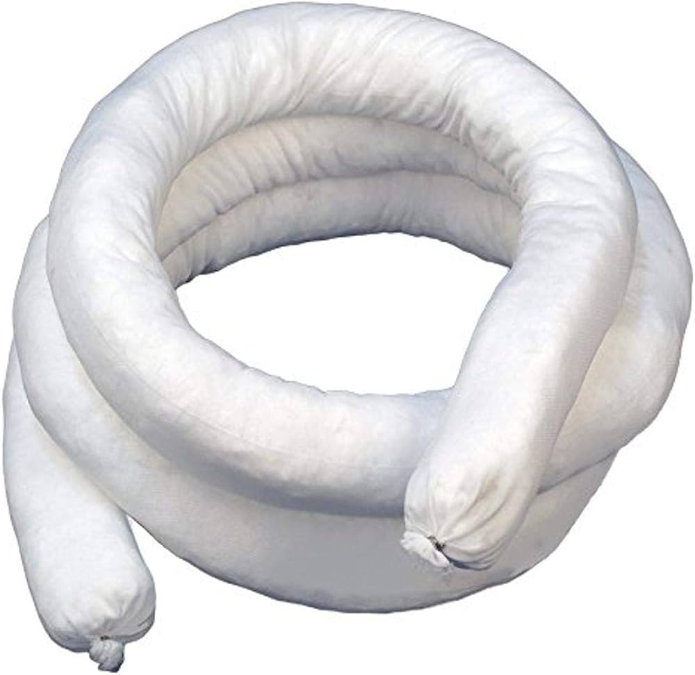 White (Oil Only) Sorbent Sock, 3" x 10'