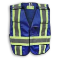 Safety Vest Solid Royal Blue, 5 point, CSA Z96-22 - O/S