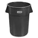 Garbage Bin, Polyethylene, 44 US gal.