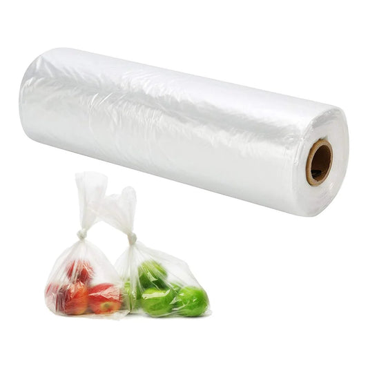 LDPE Clear Roll Bag, Food Grade, 8.5" x 13" x 27mic