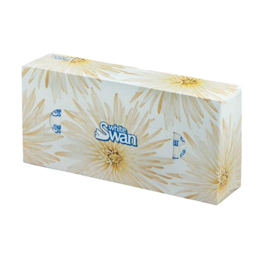 White Swan Facial Tissue, 2ply