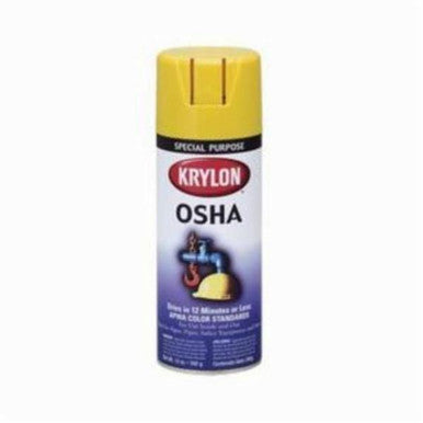 OSHA Safety Yellow, High-Gloss, 12 oz., Aerosol Can - 12oz