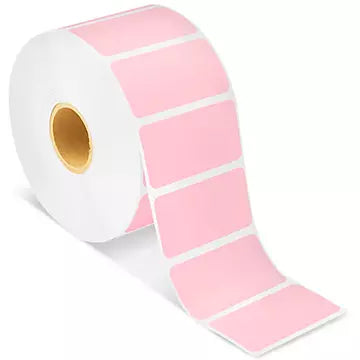 2X1 TT (2 UP) FLOOD COATED PINK 212c, 3" CORE