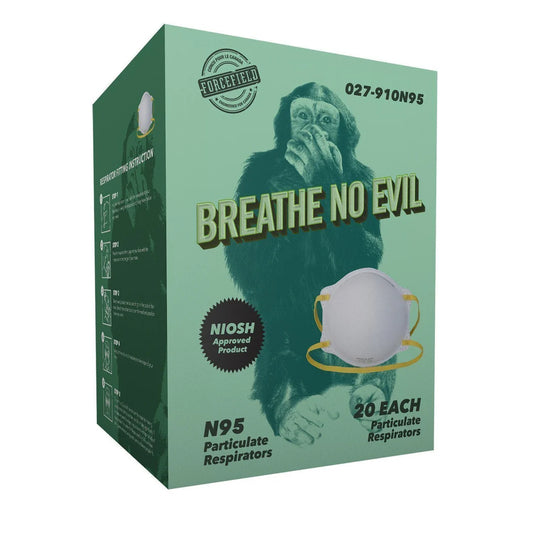 "Breathe No Evil" N95 Niosh Disposable Respirator