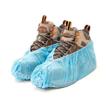 Blue Poly Shoe Cover