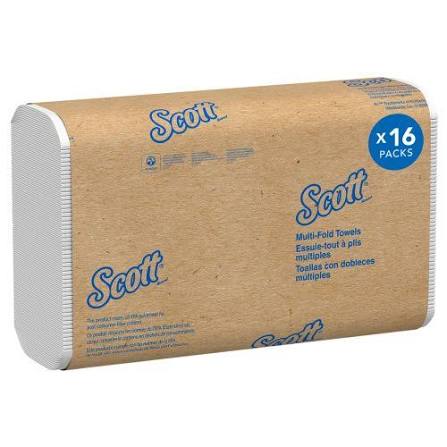 Multifold 1 Ply Towel White