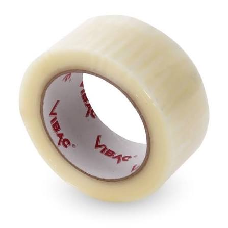 VIBAC 123 Clear Acrylic Box Sealing Tape 48mm x 100m