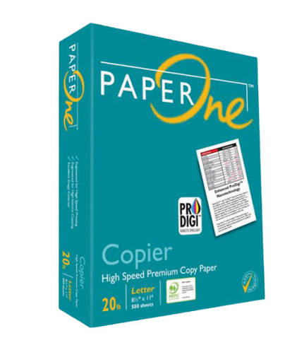 PaperOne Copy Paper 8.5" x 11" White, 20lb, 97B