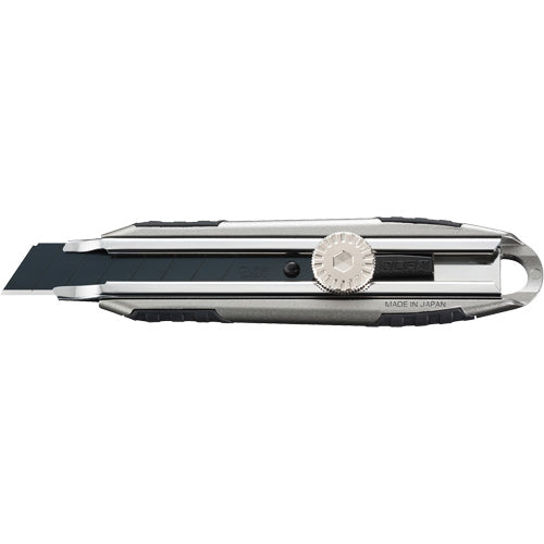 Utilty Knife with Ratchet Lock,18 mm, Carbon Steel, Heavy-Duty