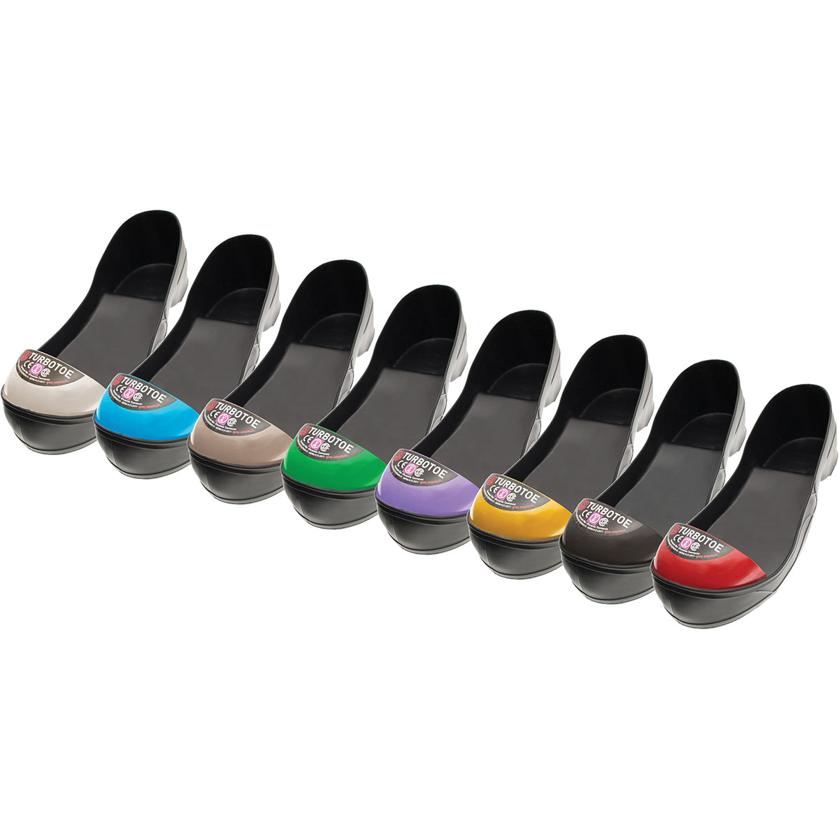 TurboToe® Steel Toe Cap Kit, Assorted 9 Pairs in Carry Case