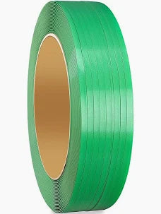 5/8" x .035 Green Embossed 1,400lb Polyester 16 x 6, 4,000'/cl
