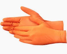 Ansell AlphaTec® 87-208 Natural Latex Glove, 29mil Orange