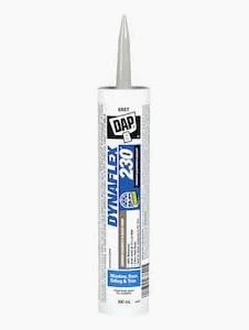 DAP Dynaflex 230 Premium Waterproof Elastomeric Sealant, Grey