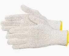String Knit Poly Cotton Glove