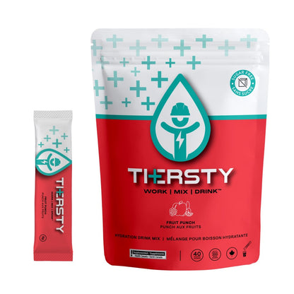 Thersty Hydration Drink Mix, Single Serve